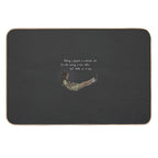 High Fidelity Rob  Easy Maintenance Bath Mat