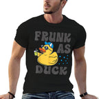 Frunk As Duck - Funny Rubber Duck Drinking Meme Humor  Breathable T-Shirt