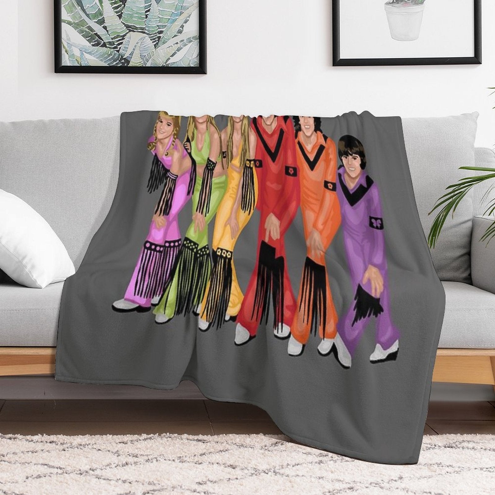 Sunshine Day Machine-washable Throw Blanket