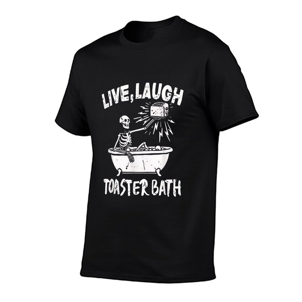 Live Laugh Toaster Bath  Vintage-inspired T-Shirt