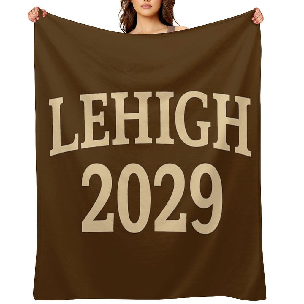 Lehigh Class of 2029 Eco-conscious Throw Blanket
