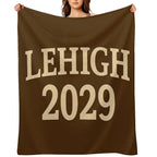 Lehigh Class of 2029 Eco-conscious Throw Blanket