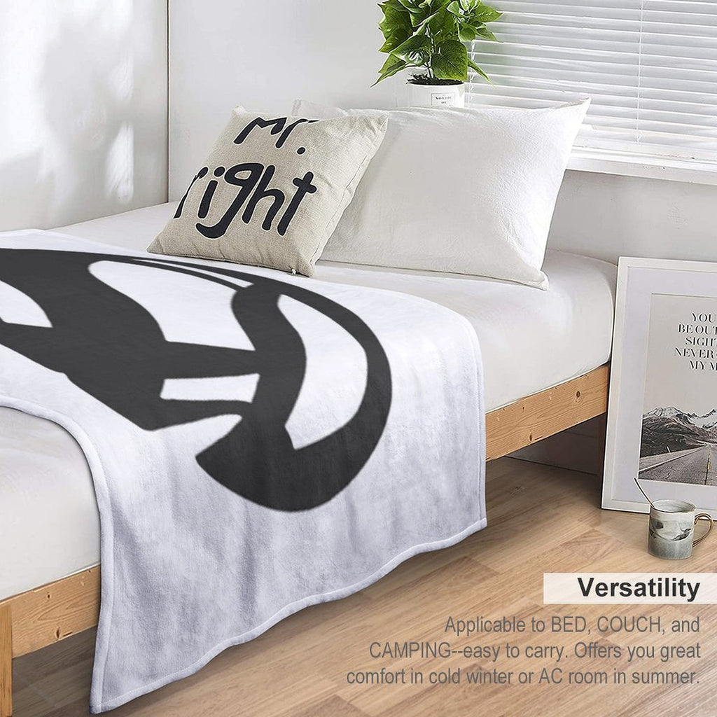 TravelOAZ Monochromatic Pantone Big Size Icon Anti-pilling Throw Blanket