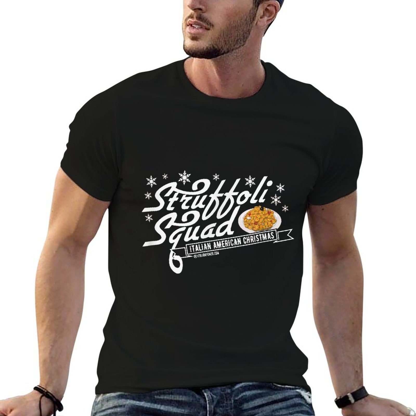 Struffoli Squad - Italian American Christmas Food  Moisture-wicking T-Shirt