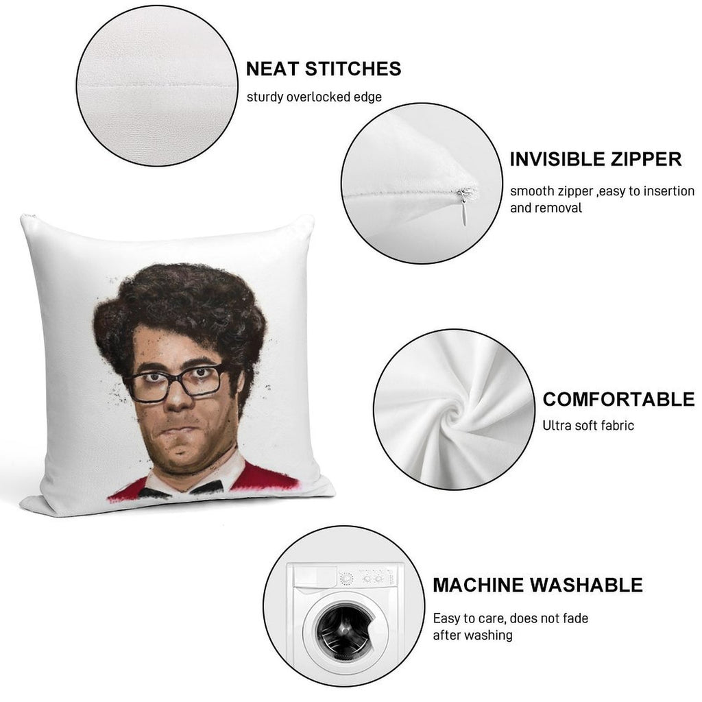 The I.T. Crowd - Moss Soft Multiple Sizes Throw Pillow