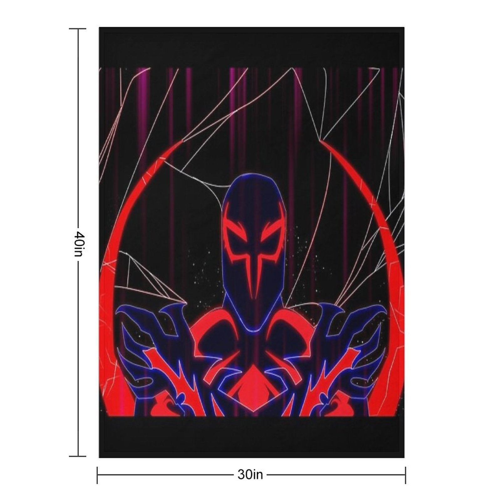 Spiderman 2099 Gift-ready Throw Blanket