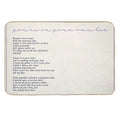 Youre on Your Own Lyric  Versatile Bath Mat