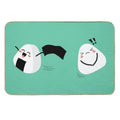 Silly Play Onigiri  Slip-Resistant Bath Mat