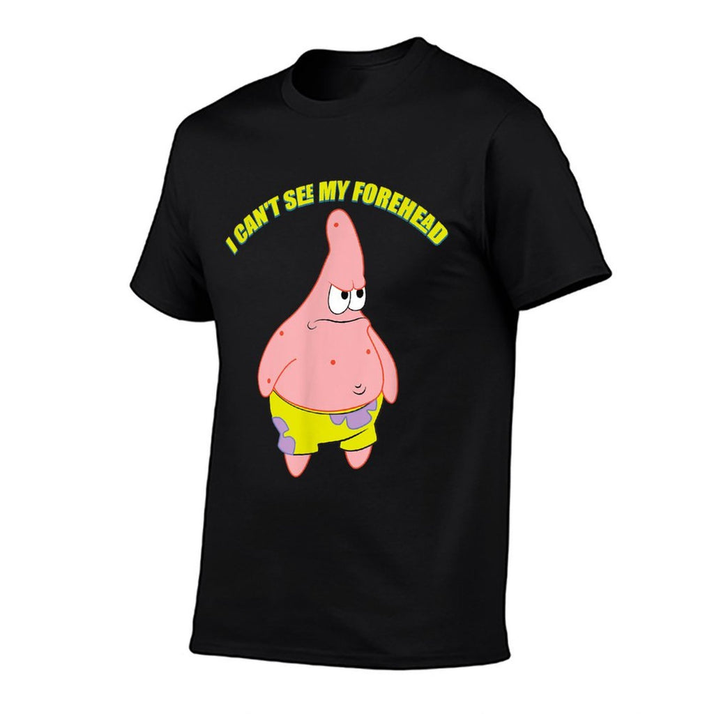 Mademark X SpongeBob SquarePants - Patrick Star - I Cant See My Forehead  Affordable Price T-Shirt