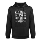70th Birthday Vintage Made In 1952 Classic Design Unisex Design Hoodie