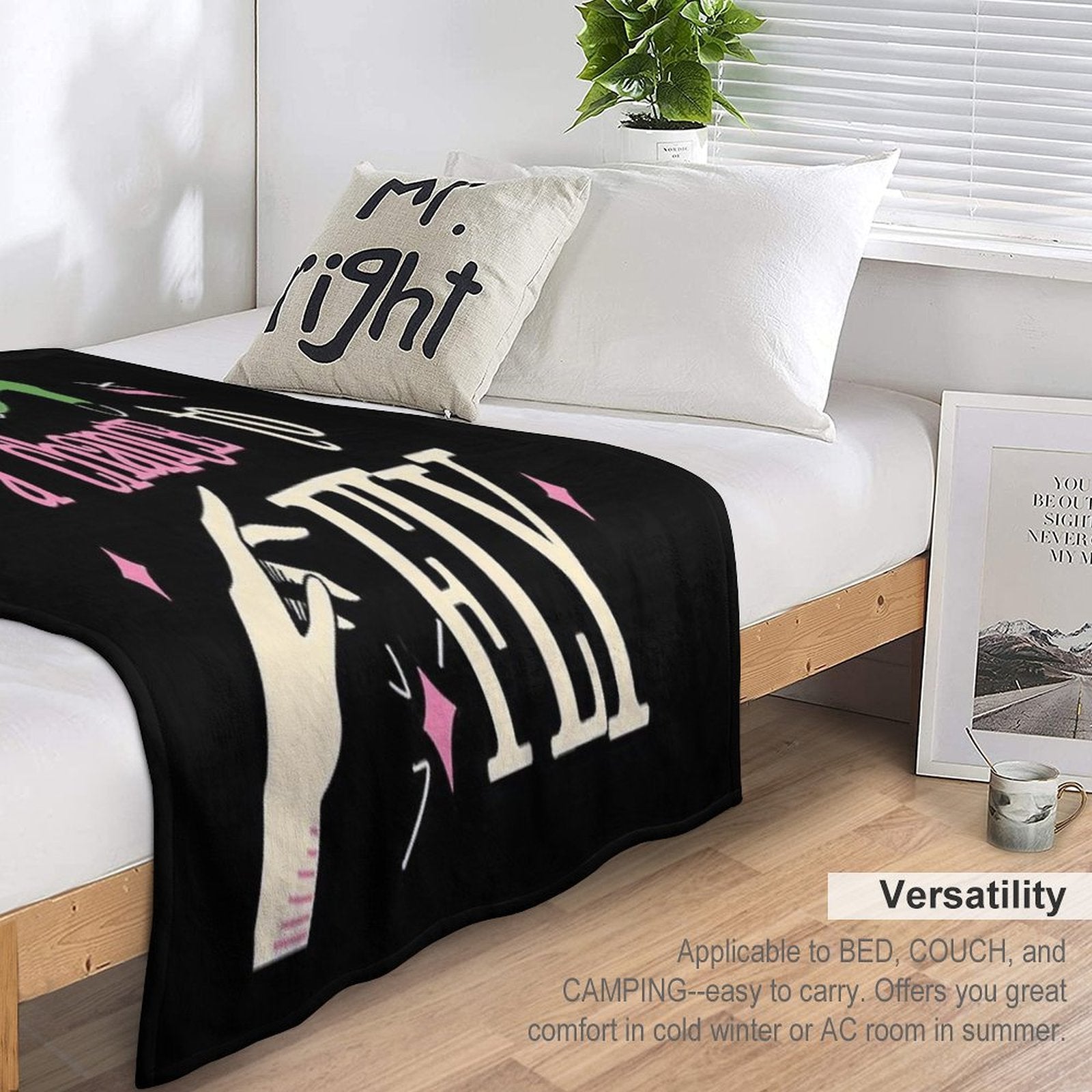 Wicked Eco-conscious Throw Blanket