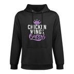 Womens Chicken Wings Queen Versatile Streetwear Hoodie