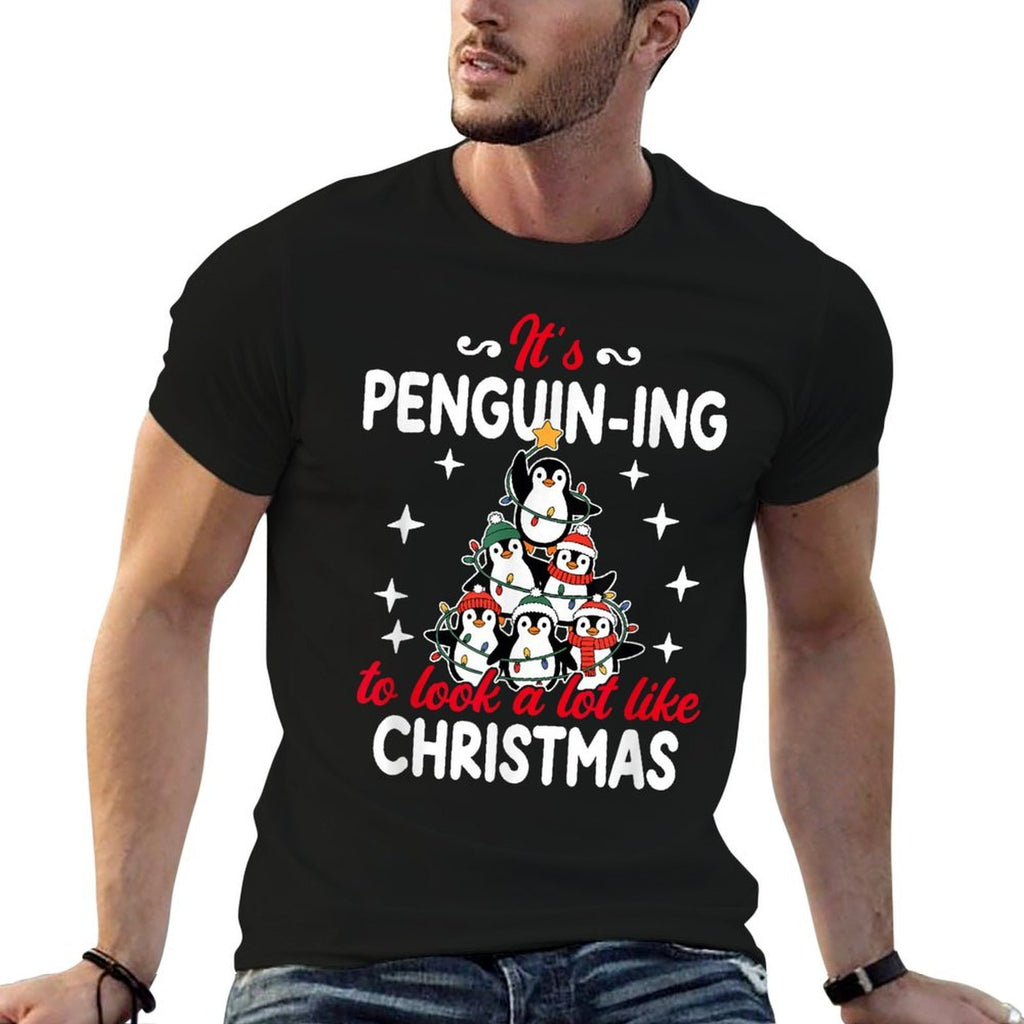 Penguin-ing to Look A Lot Like Christmas  Affordable Price T-Shirt