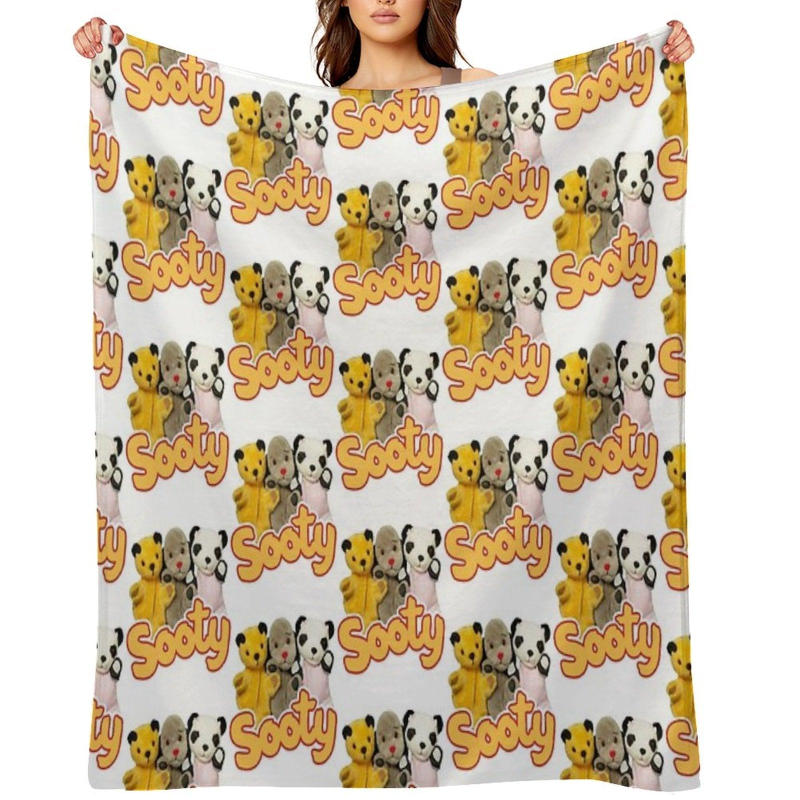 Sooty And Sweep Lightweight Throw Blanket