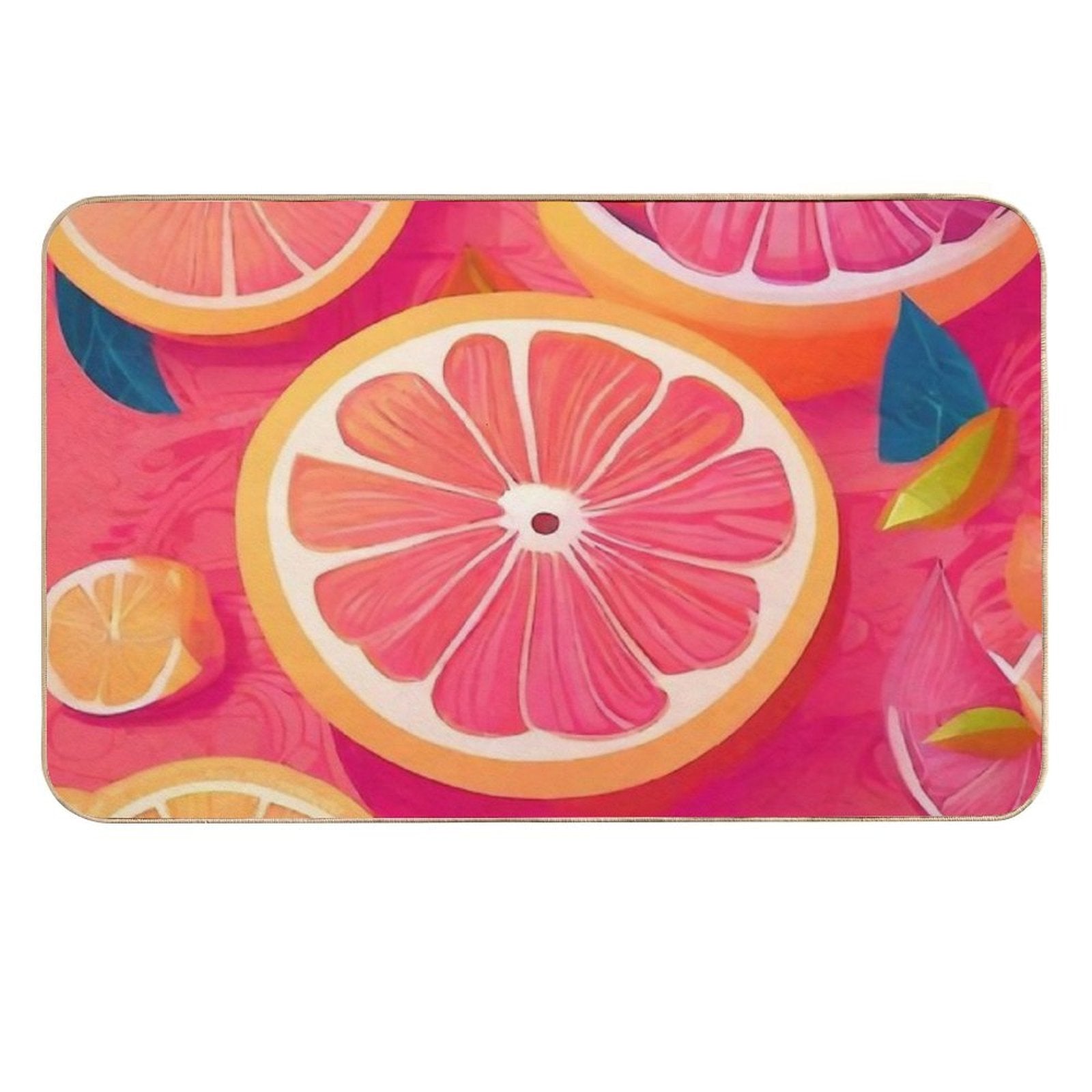 Grapefruit  Odorless Bath Mat