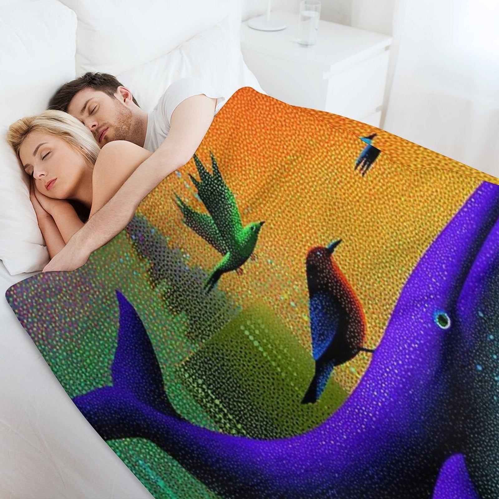 Ndoto Pop The Interconnected World Gift-ready Throw Blanket