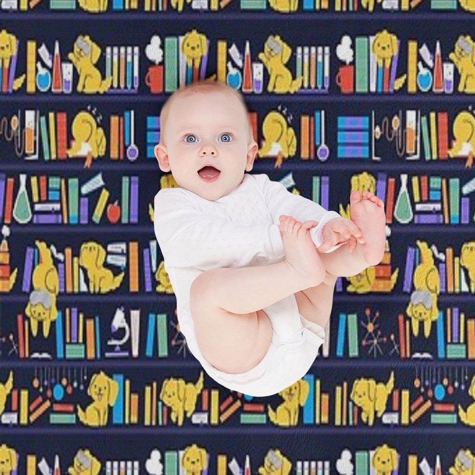 Chemistry LABrador Easy Care Throw Blanket