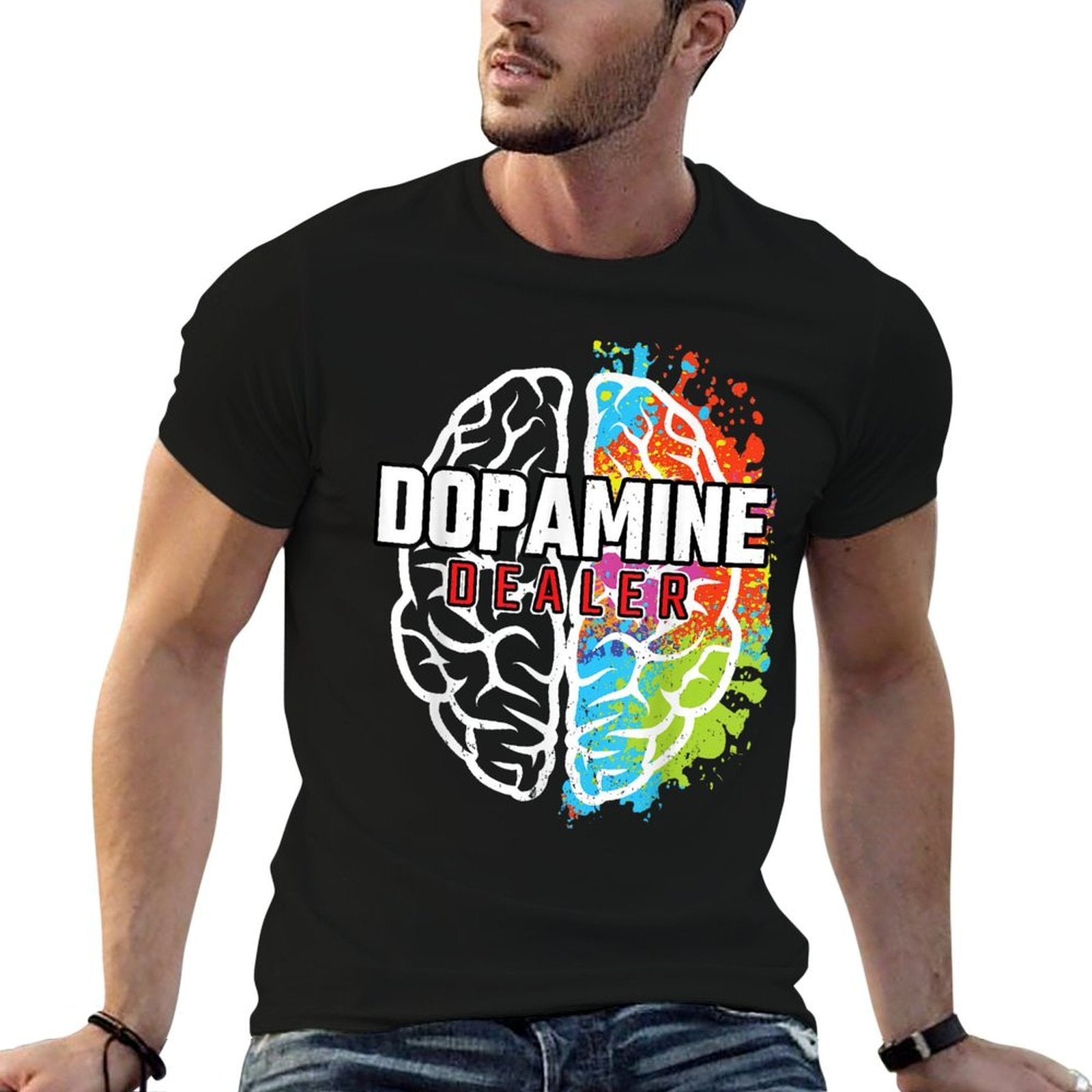Dopamine Dealer - Fitness Coach - Personal Trainer  Lightweight T-Shirt