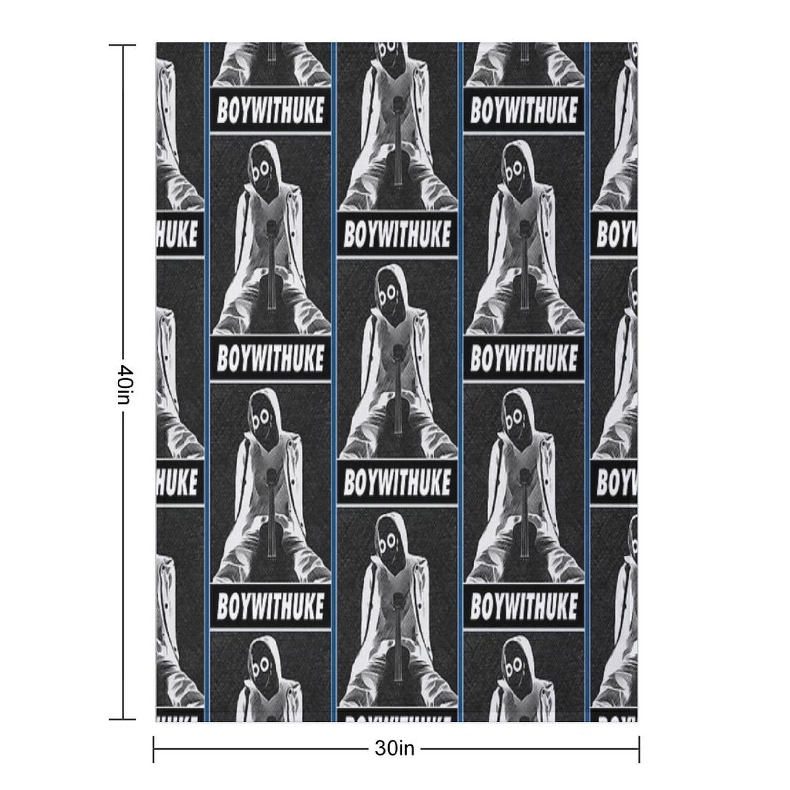 Boywithuke  Toxic  Boywithuke Songs Sustainable Throw Blanket