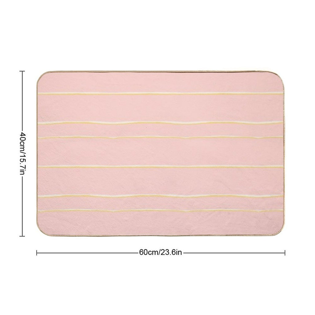 Sunbeam Lines  Easy Maintenance Bath Mat
