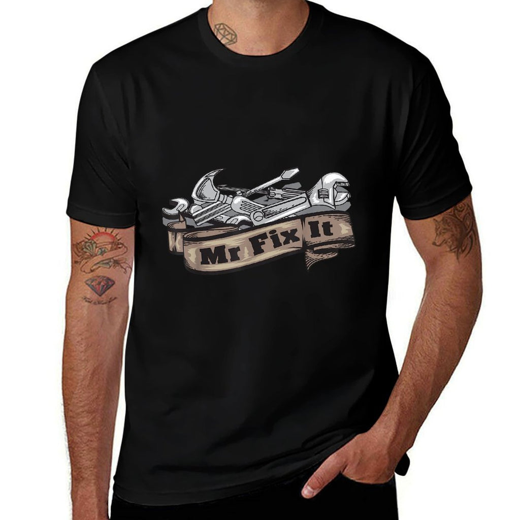 Mr. Fix It  Cute I Love to Fix Automobiles Gift  Affordable Price T-Shirt