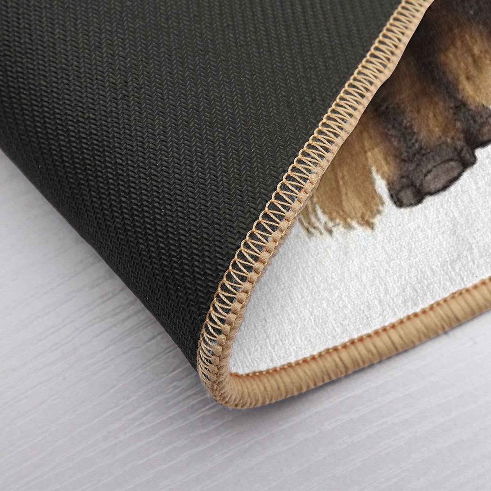 Rhino Baby, African Animal Motifs, Gift Idea for Animal Lovers  Long-Lasting Bath Mat