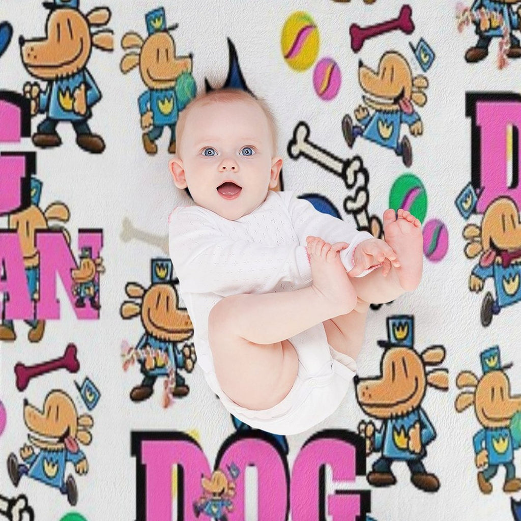 Dogman Eco-conscious Throw Blanket