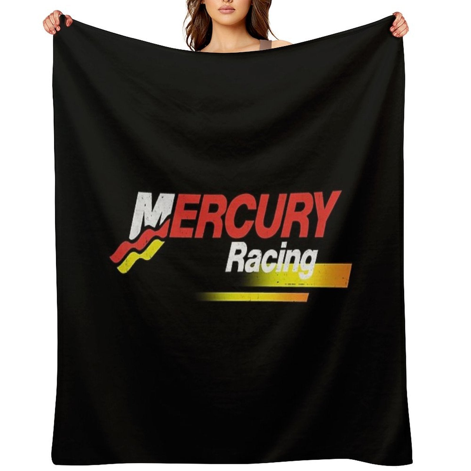 Mercury Racing Lightweight Throw Blanket
