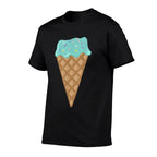 Funny Ice Cream T-shirt - Gift For Cool Kids And Toddlers  Oversized Silhouette T-Shirt