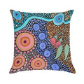 River Gathering Soft Easy Maintenance Throw Pillow