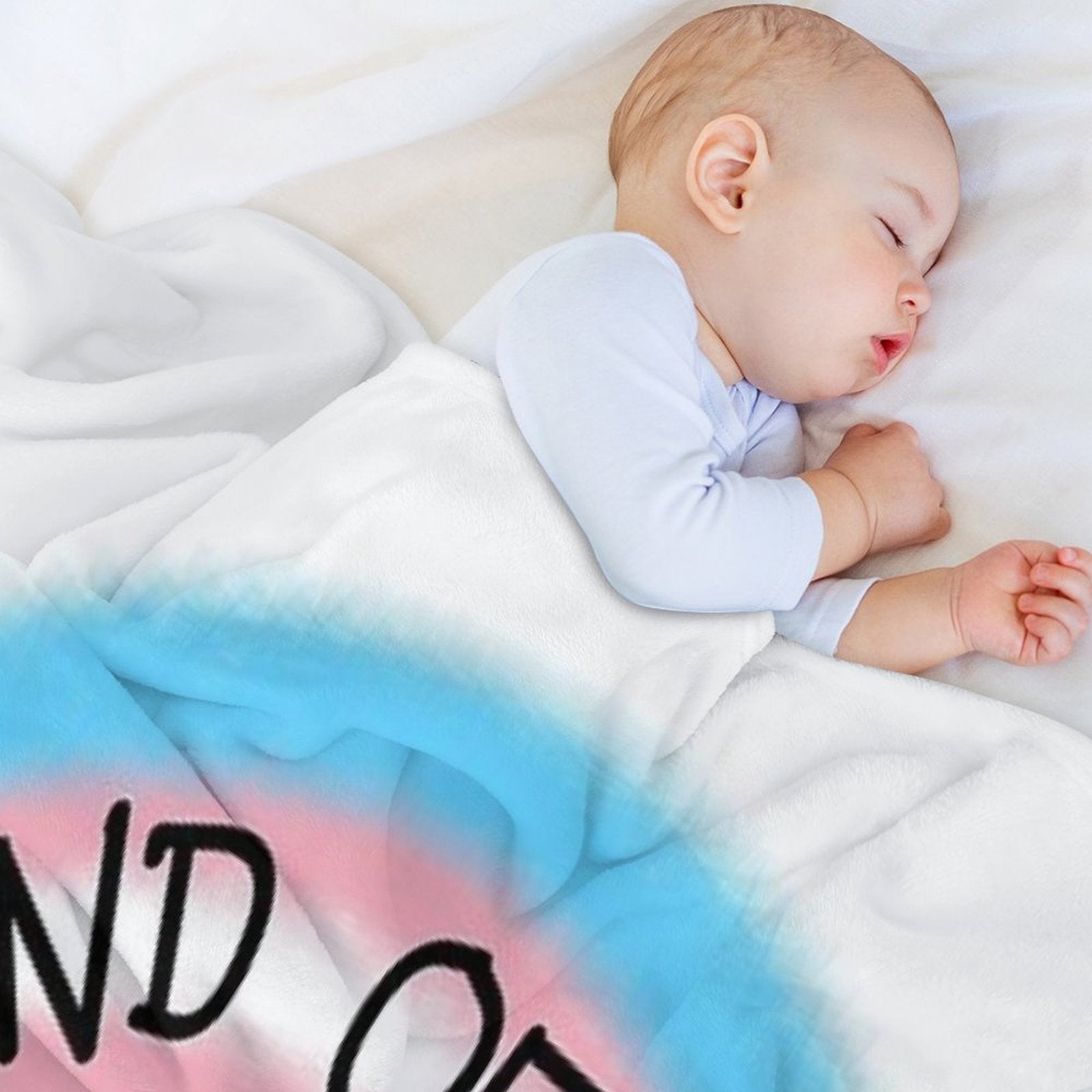 Friend of Blahaj Gift-ready Throw Blanket