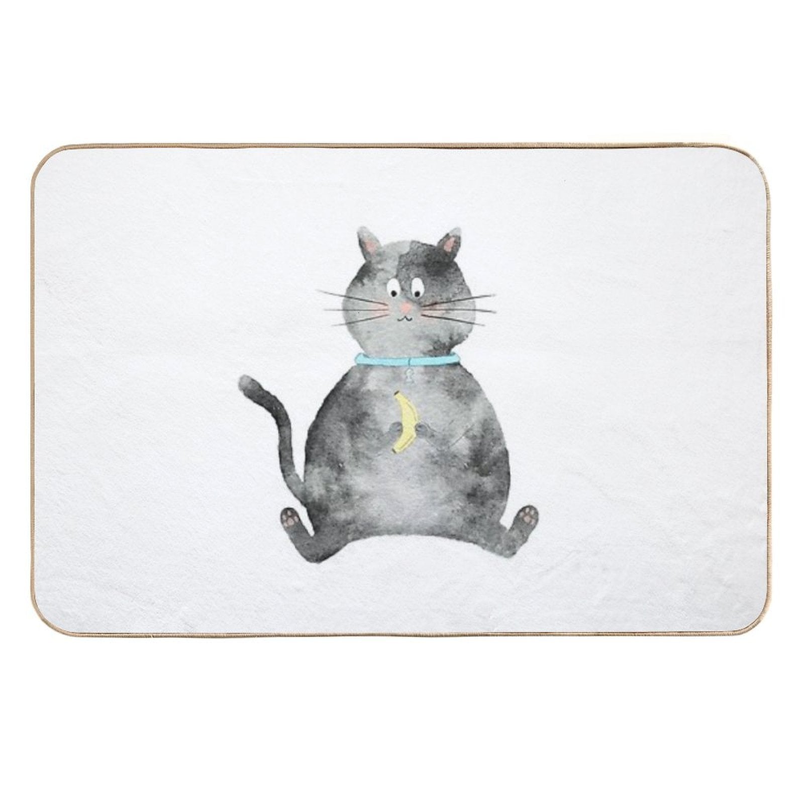 Banana Love Durable Bath Mat