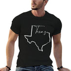 Texan Gifts Texas Texas Graphics For Women. Men TX  Eco-friendly Material T-Shirt