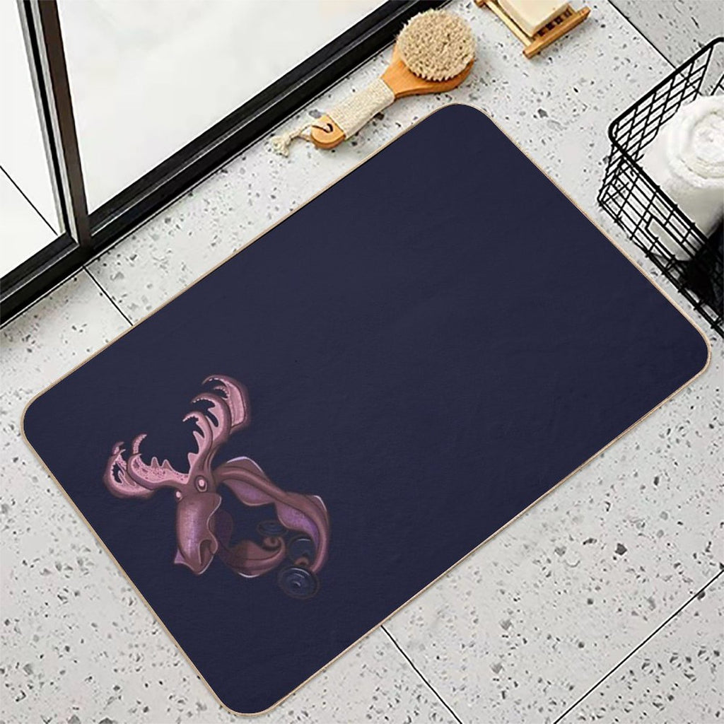 The Moosecless  Fade-Resistant Bath Mat
