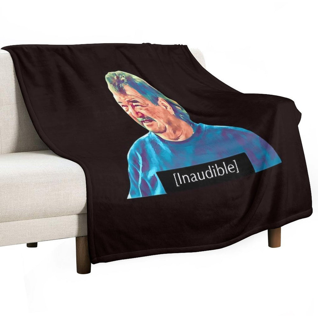 Gerald Inaudible Clarkson_S Farm Funny Quick-dry Throw Blanket