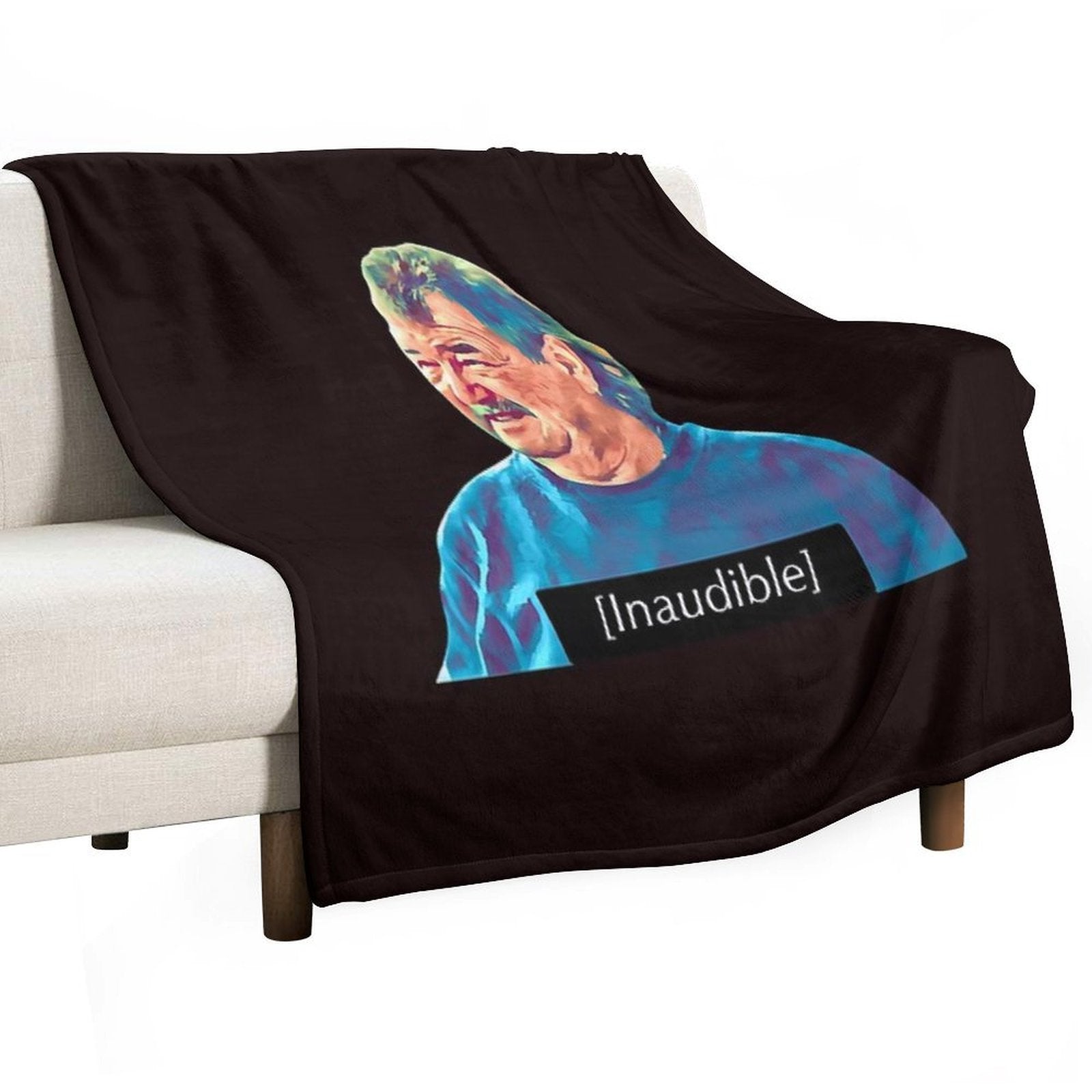 Gerald Inaudible Clarkson_S Farm Funny Quick-dry Throw Blanket