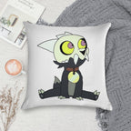 Sitting King The Owl House Soft High-Density Material Throw Pillow