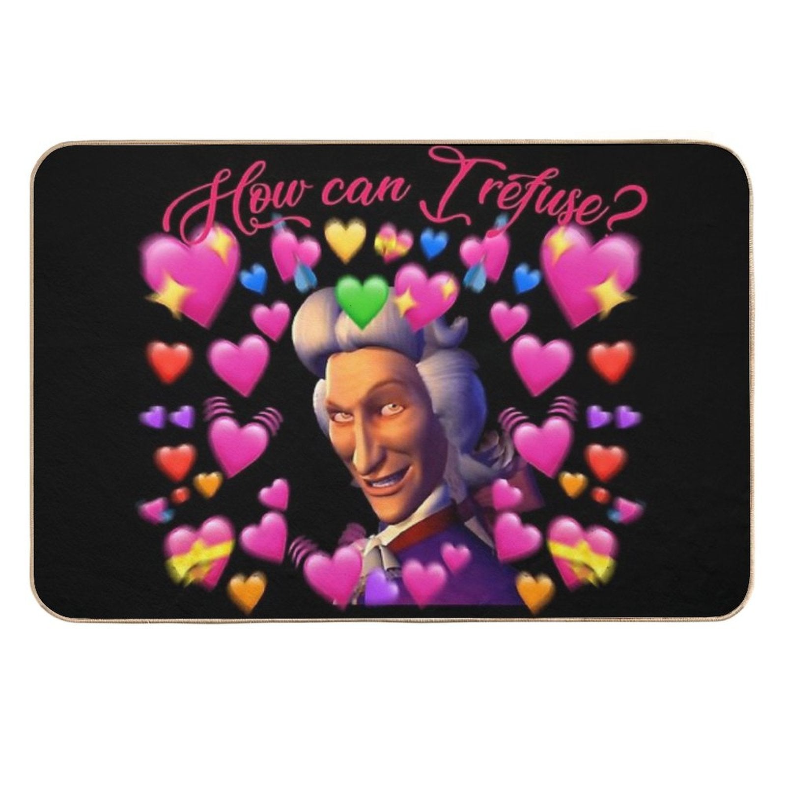 Prince Boss Preminger  Slip-Resistant Bath Mat