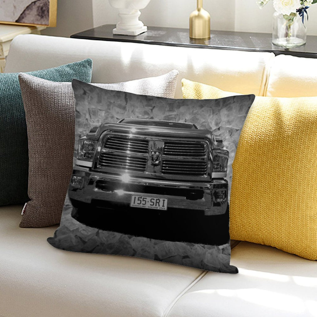 Dodge Ram Soft Anti-Pilling Throw Pillow