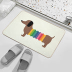 Rainbow Dooooog  Easy Maintenance Bath Mat