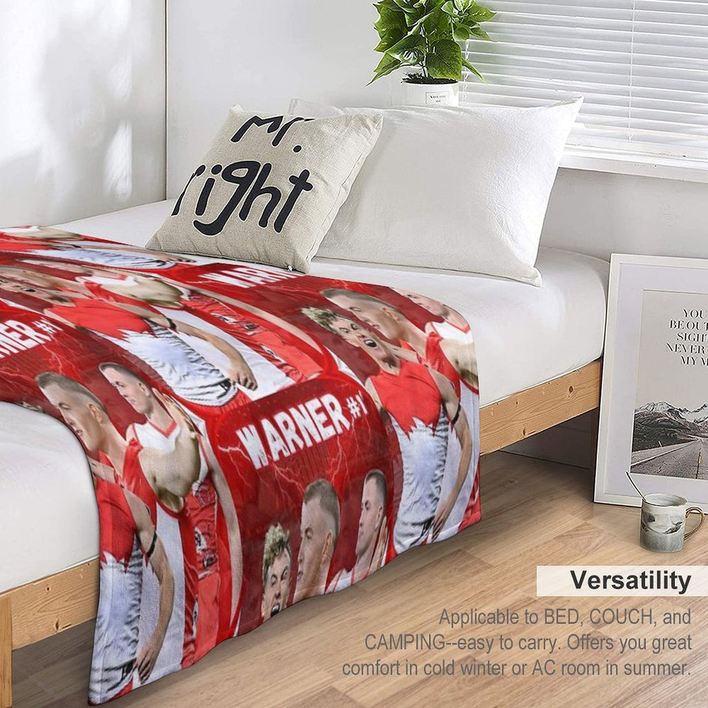 Chad Warner Sydney Swans AFL Football Player Wrinkle-free Throw Blanket