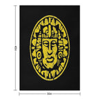 Olmec Anti-pilling Throw Blanket