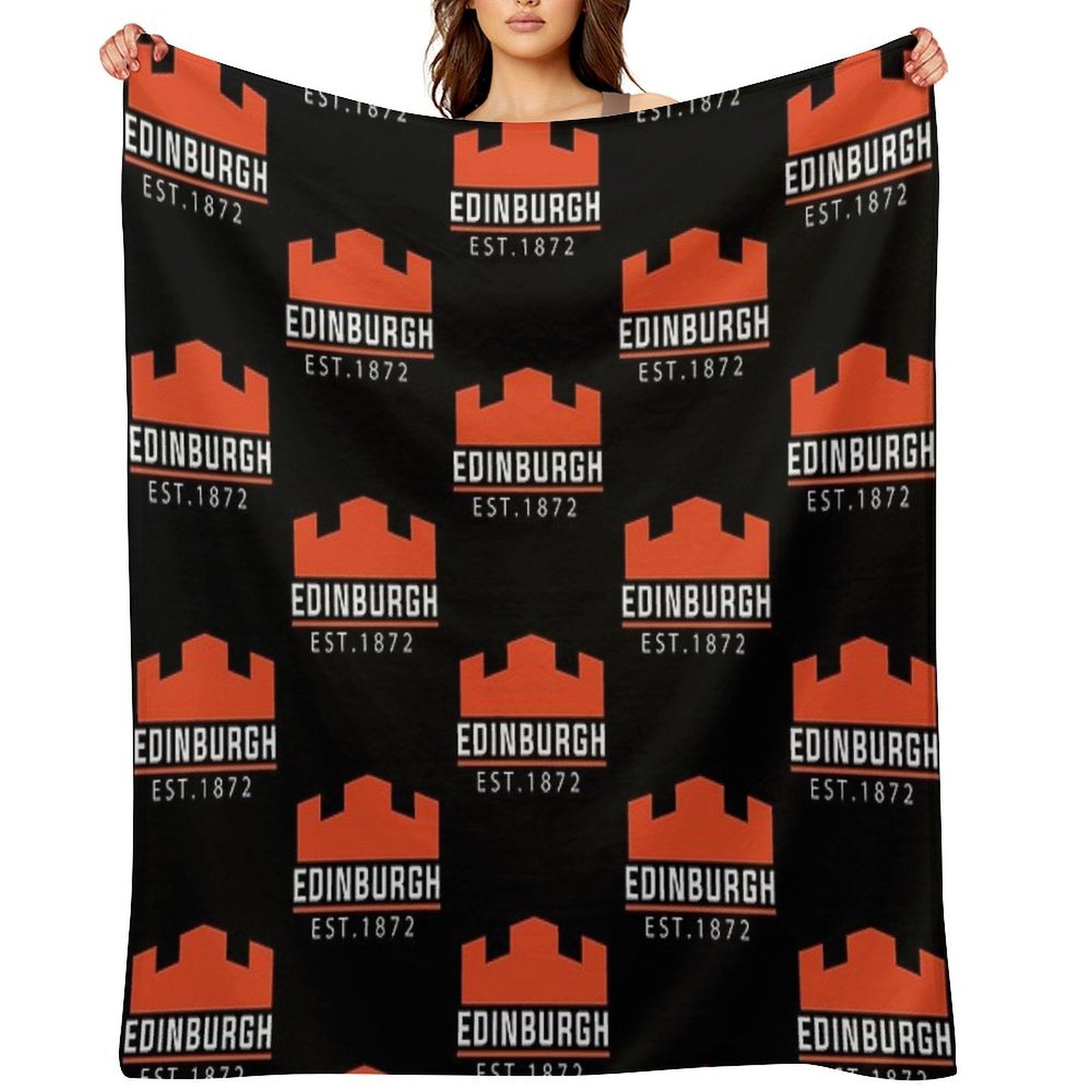 EDINBURGH RUGBY TEAM All-season Throw Blanket