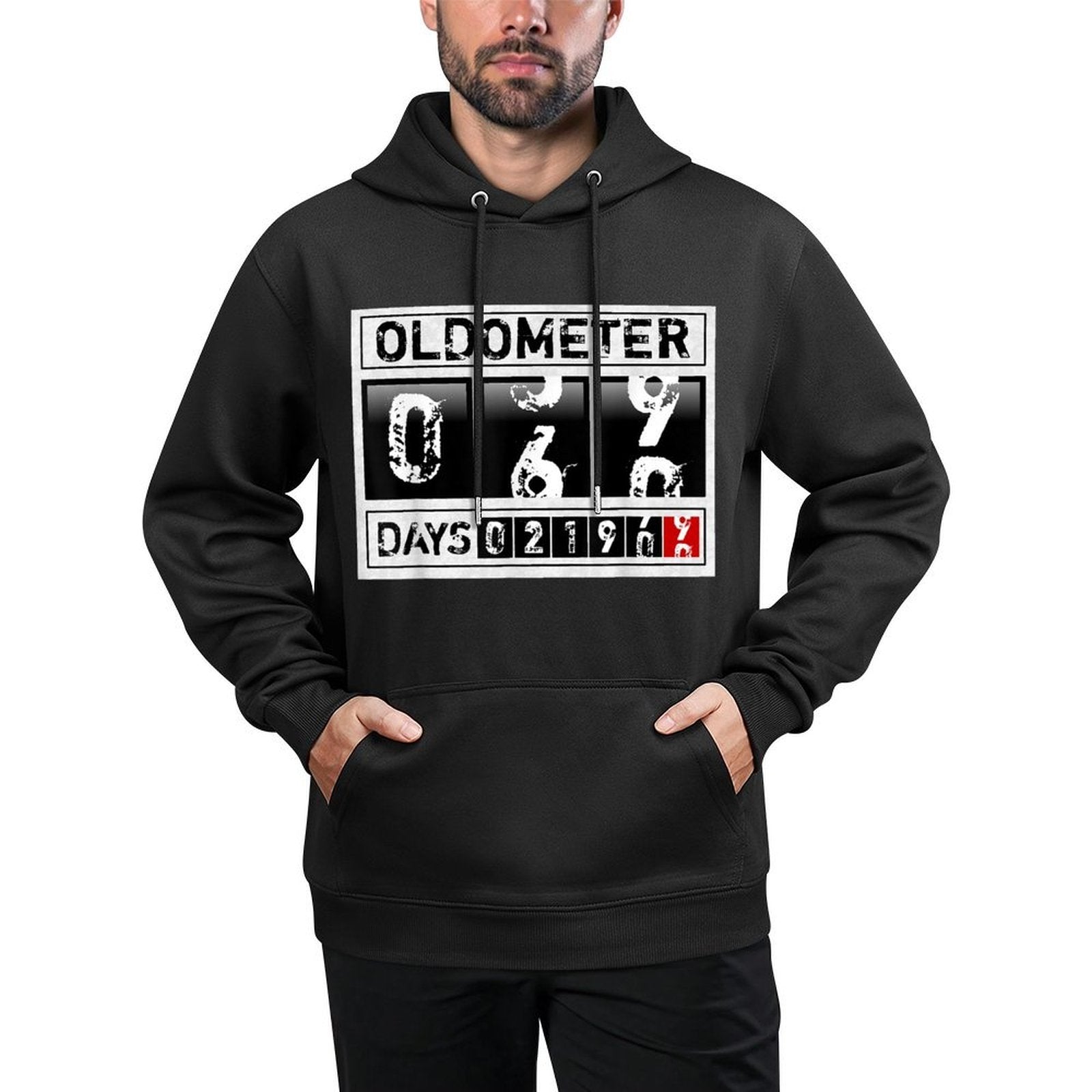 Funny 60th Birthday 60 Years Old - Oldometer Pun Easy Care Hoodie