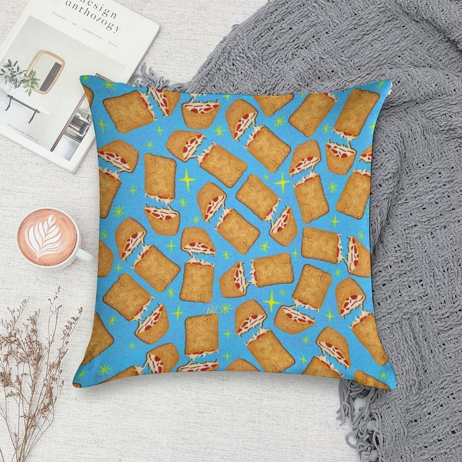 Hot Pocket Soft Style Accent Throw Pillow