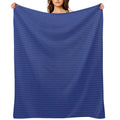 All Over Blue Butterflies Lightweight Throw Blanket