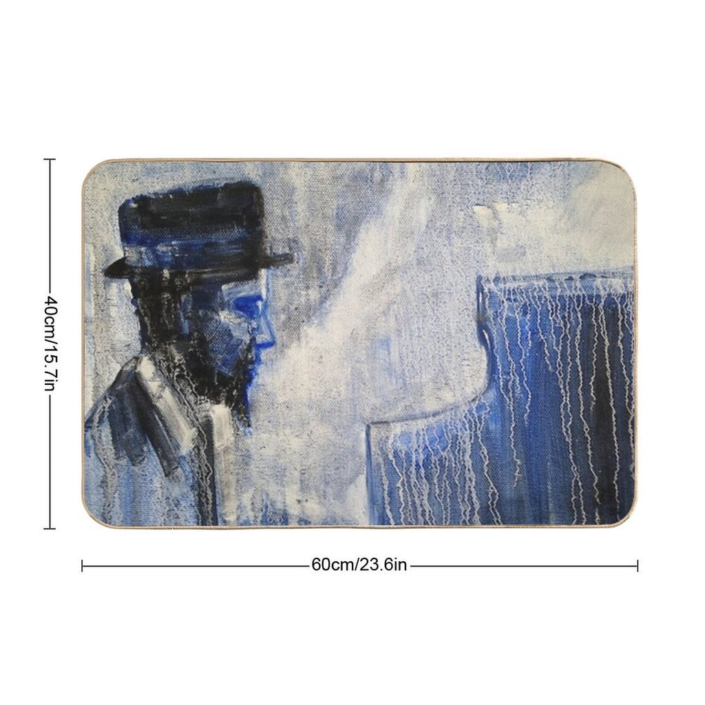 Thelonious Monk - Jazz - Painting.  Versatile Bath Mat