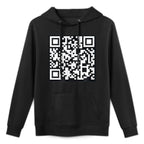 QR TRUMP President Trump Dance Code Funny Unisex-Adults Unisex Design Hoodie