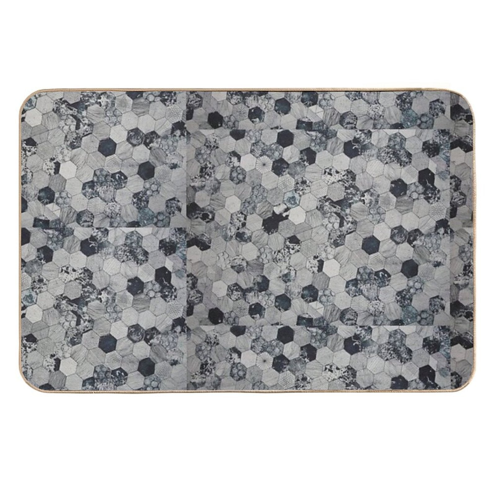 Tile Pattern  Eco-Friendly Bath Mat