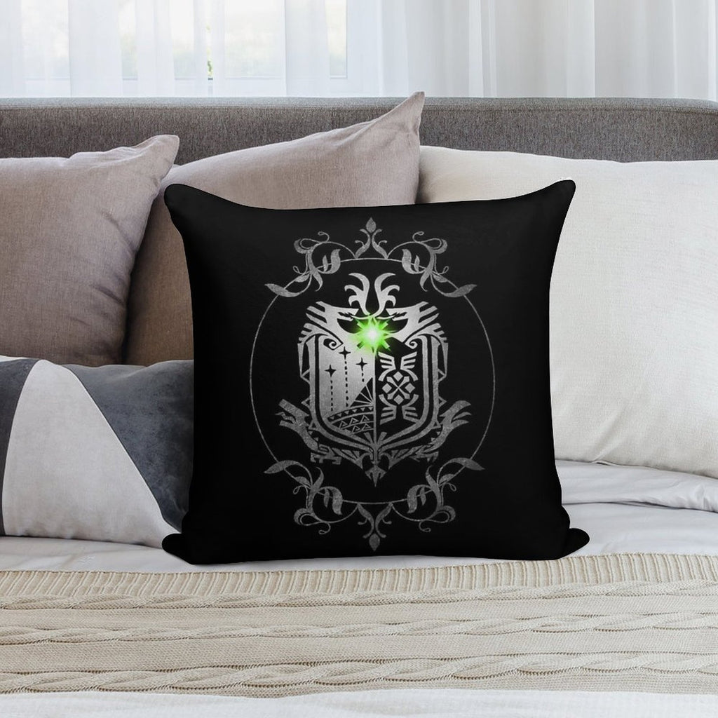 Monster Hunter World Soft Washable Throw Pillow